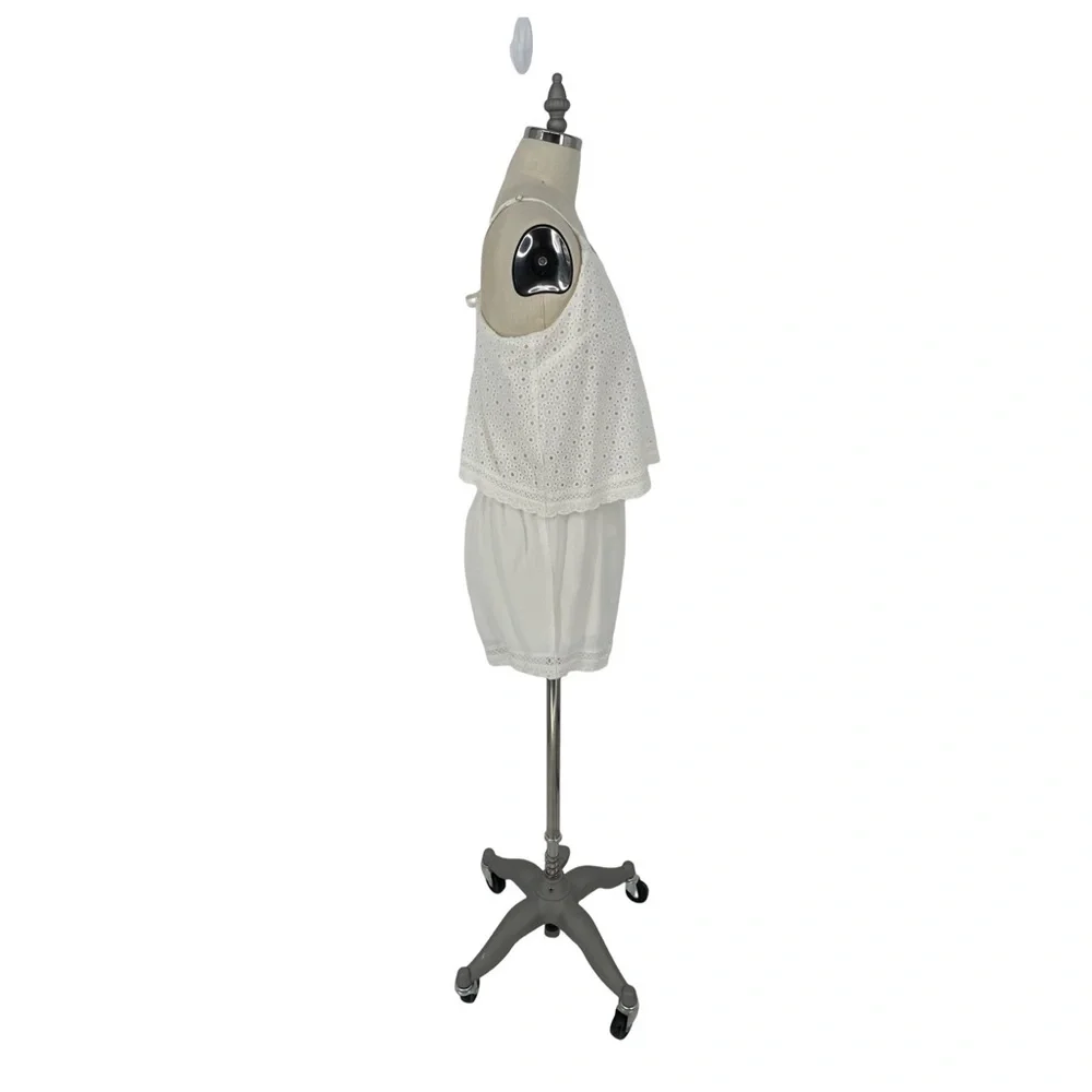 NWOT Heartloom | Women’s White Eyelet‎ Romper- L $69